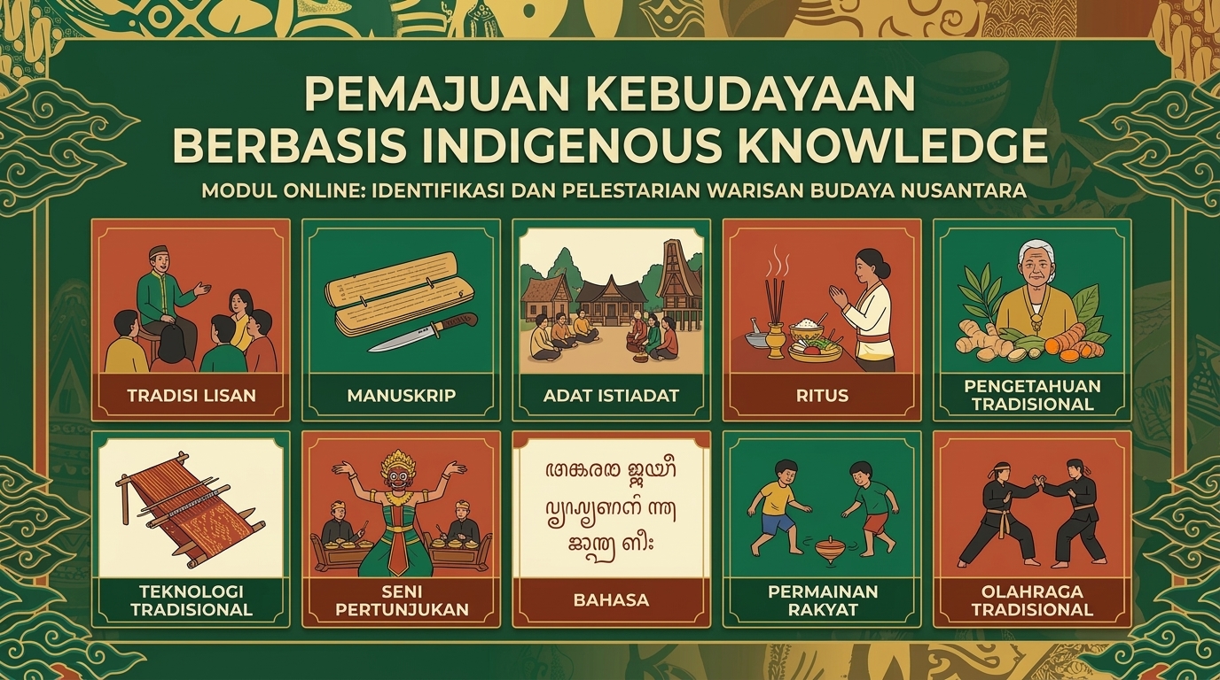 Pemajuan Kebudayaan Berbasis Indigenous Knowledge