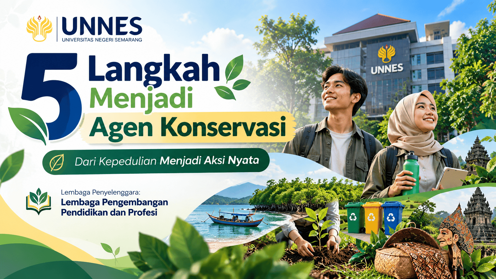 5 Langkah Menjadi Agen Konservasi