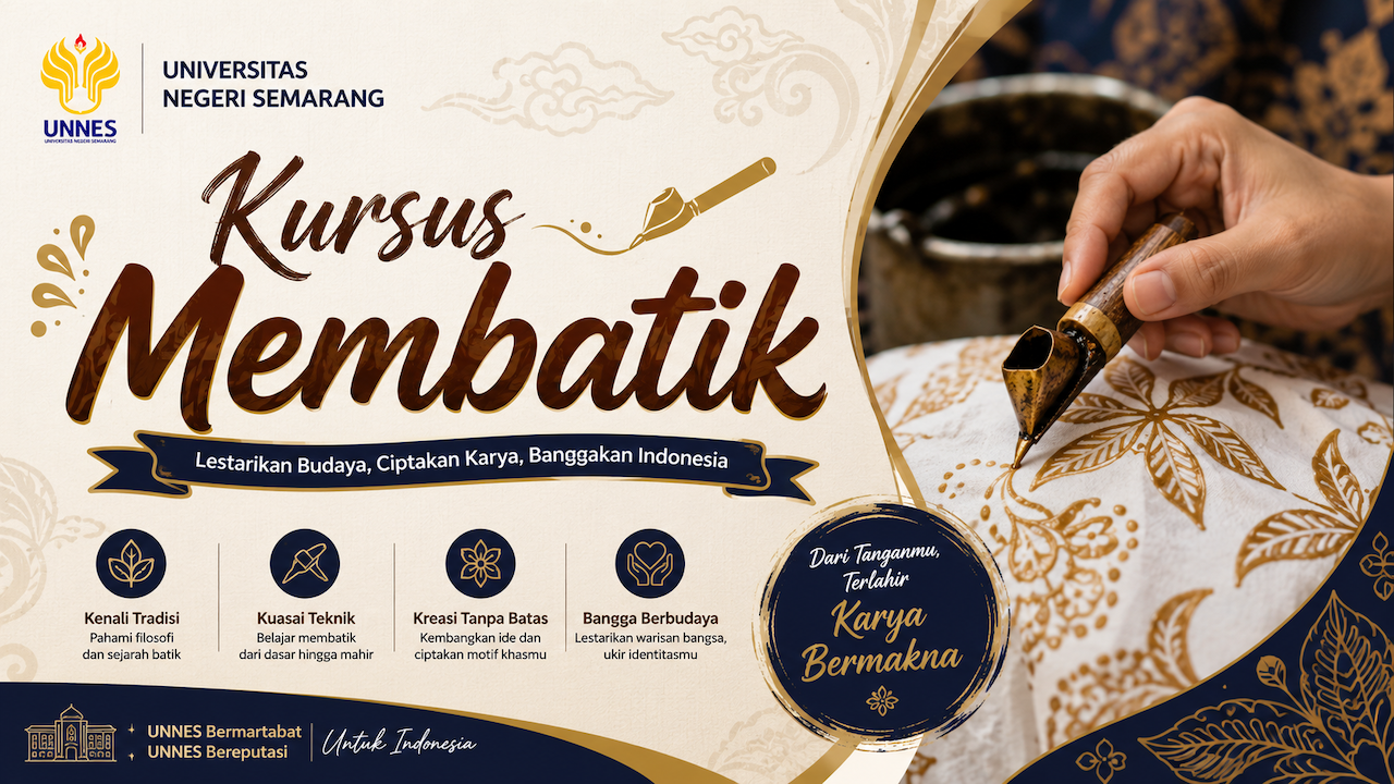 Kursus Membatik Universitas Negeri Semarang